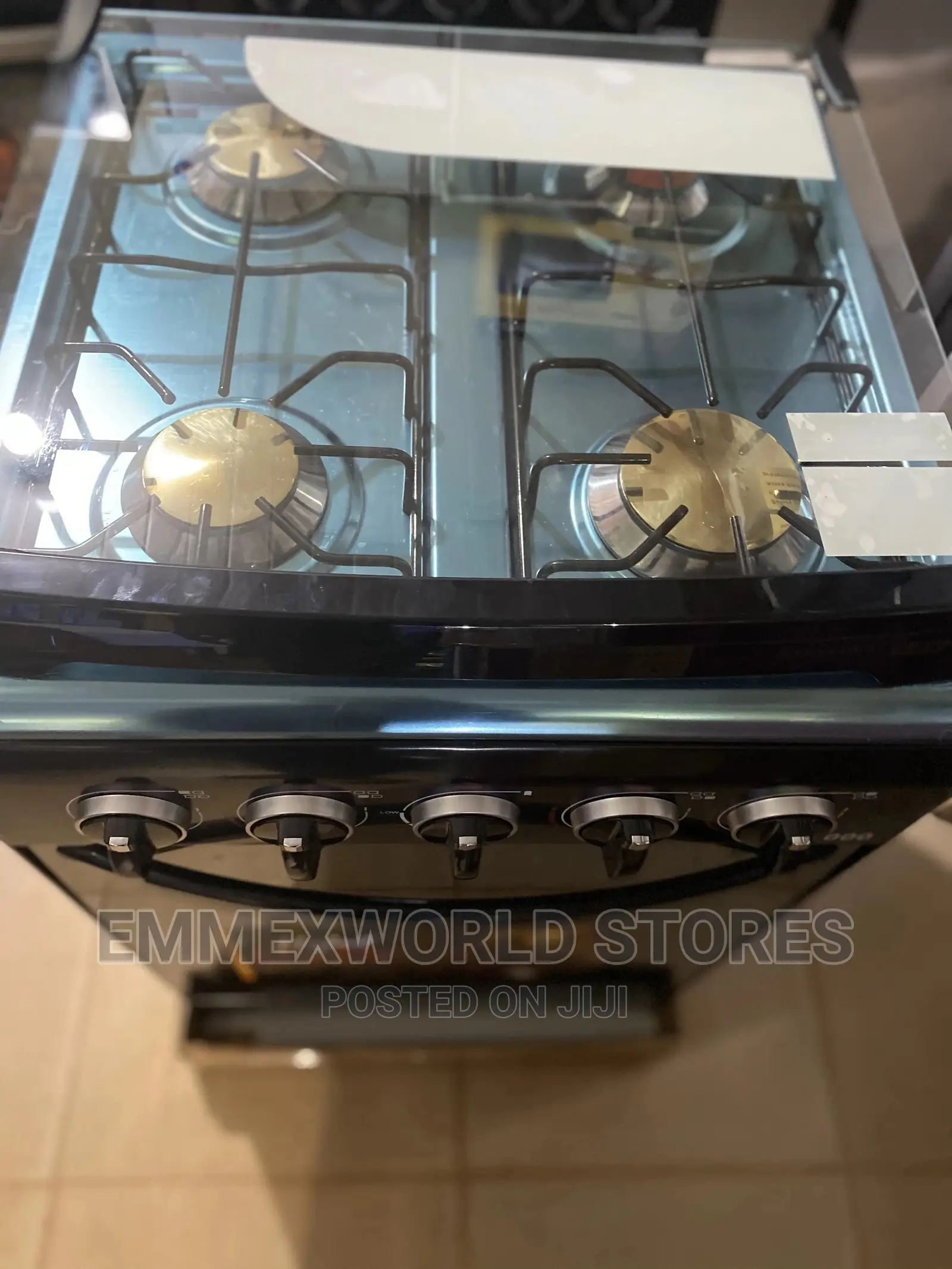 Nexus Standing Gas Cooker 4burners