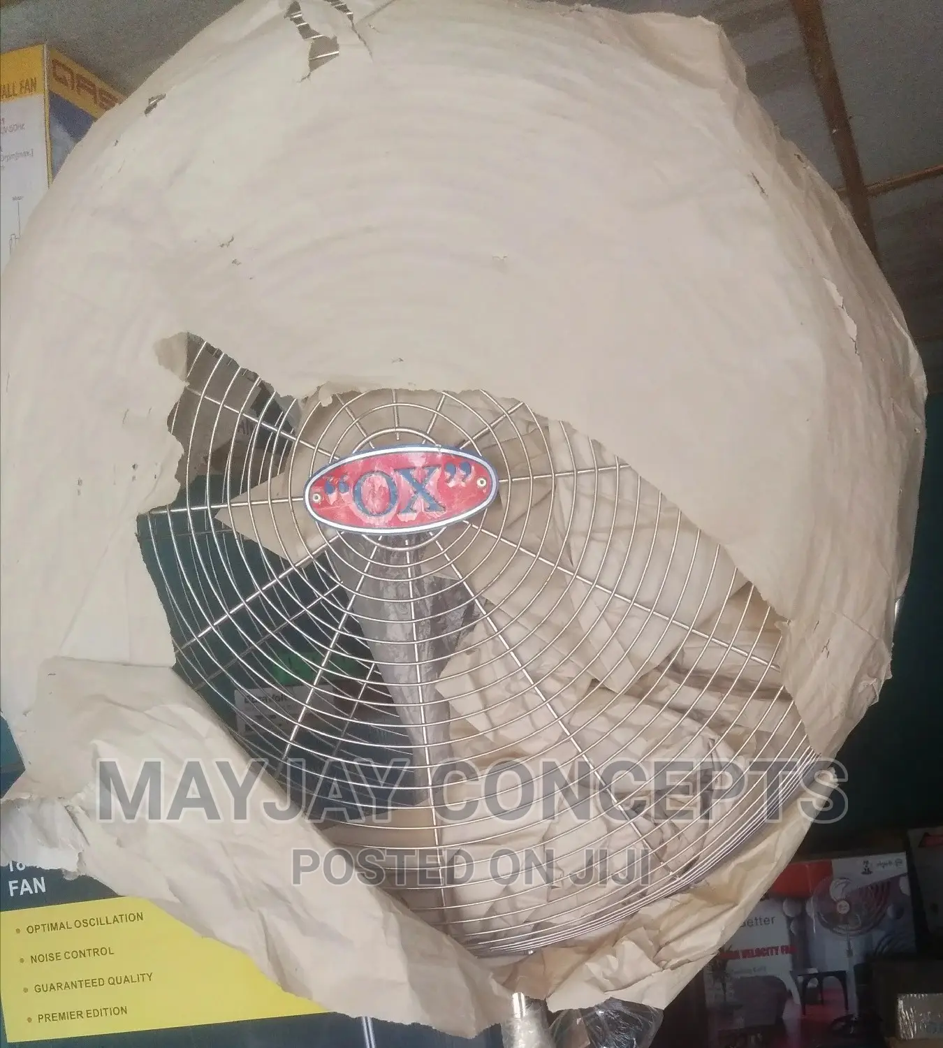 Original Ox 20inches Medium Industrial Standing Fan
