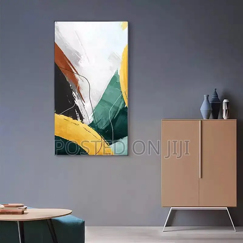 Colorful Abstract Splash Painting