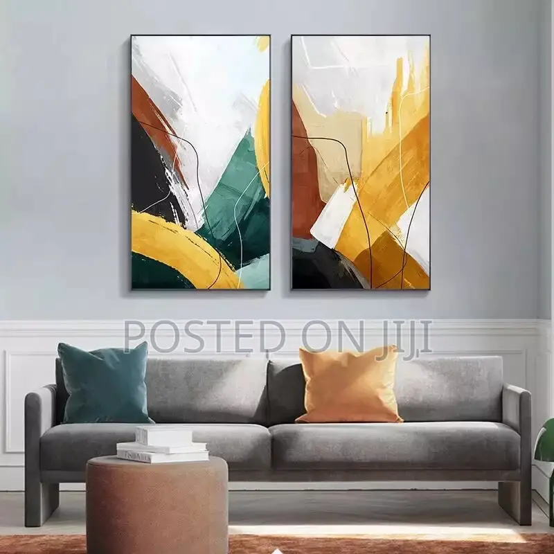 Colorful Abstract Splash Painting