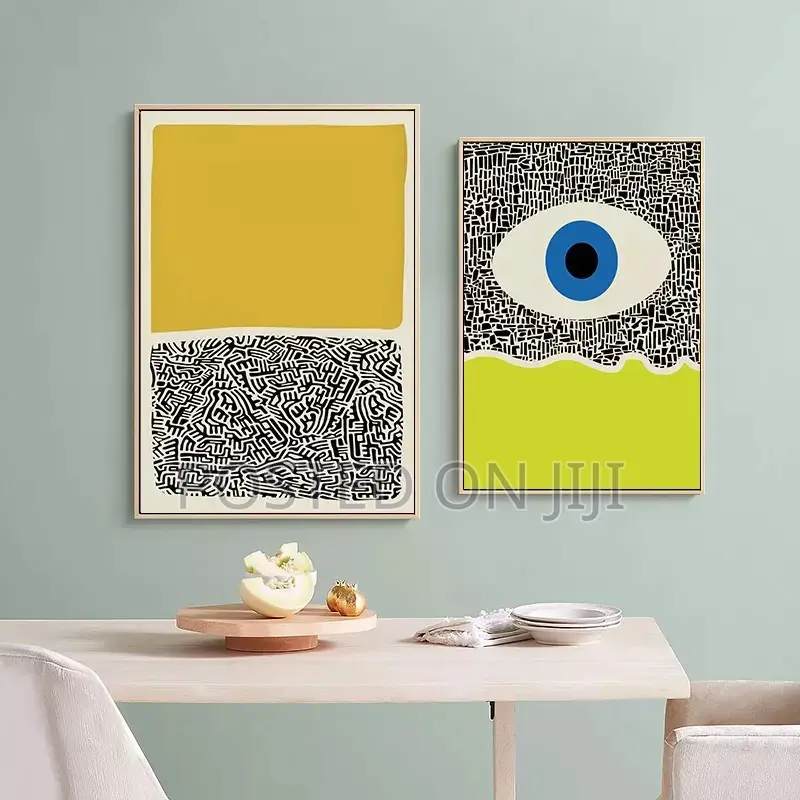 Colorful Abstract Wall Poster