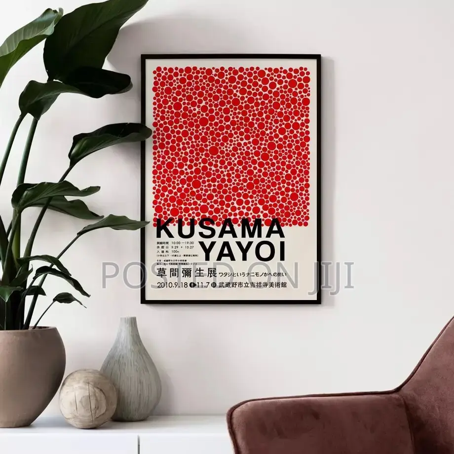 You Kusama Punpkin Abstract