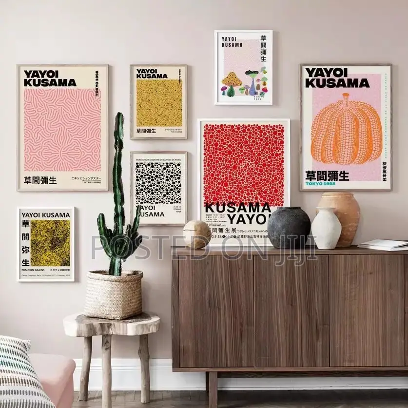 You Kusama Punpkin Abstract