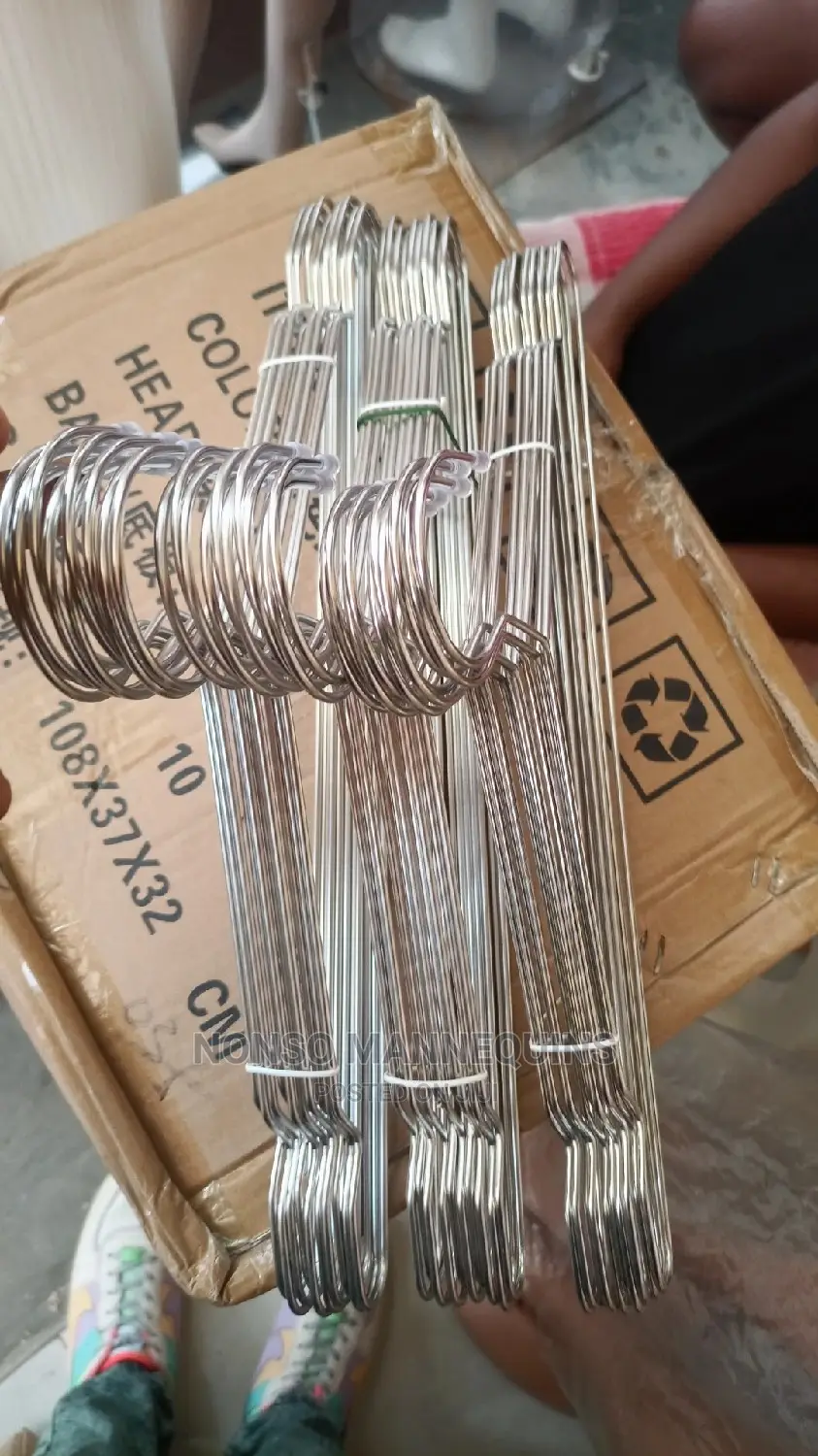 Stainless Steel 10 Pieces a Bundle Clothes Hangerz