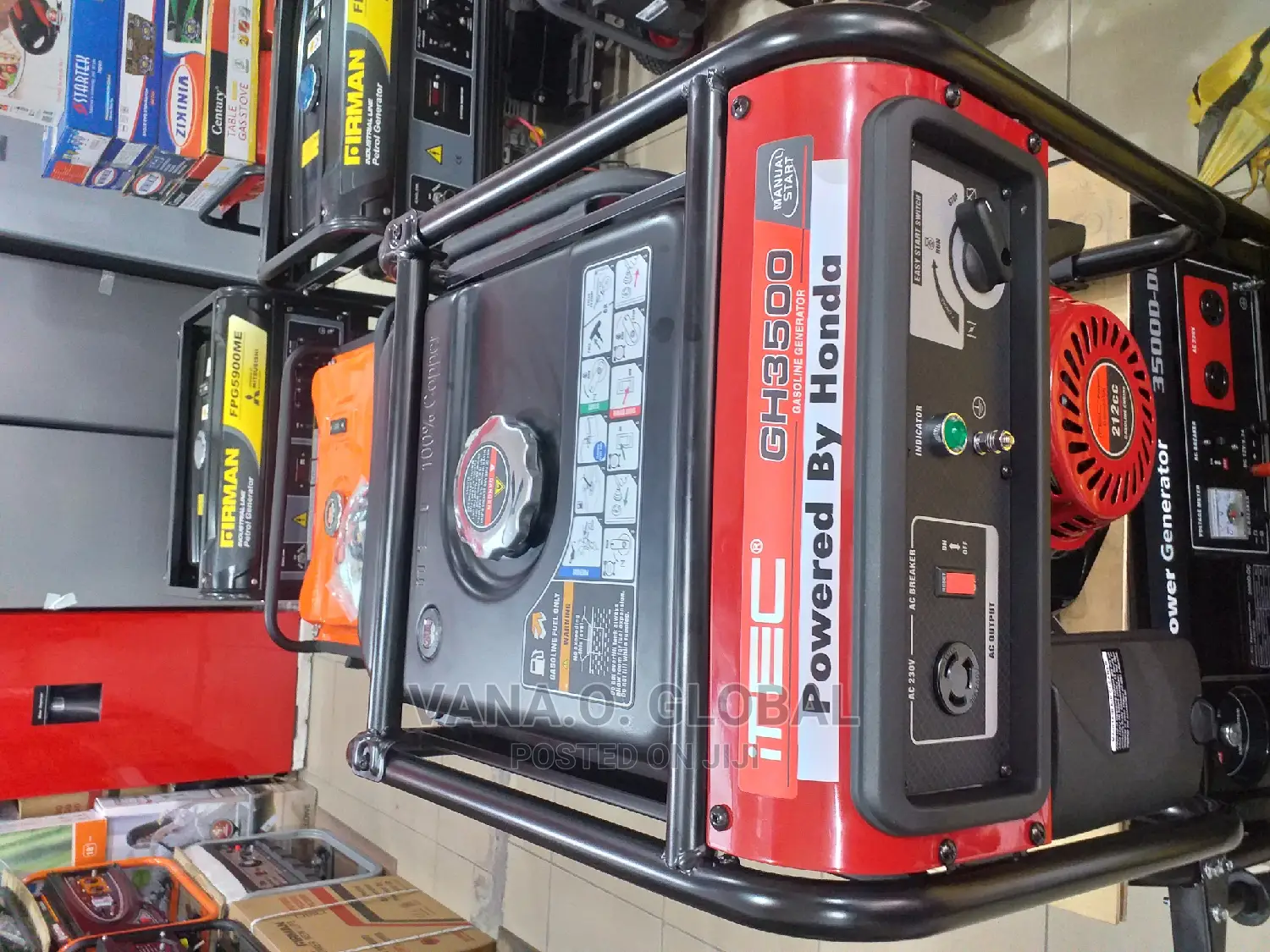 Honda Powered I Tec Generator