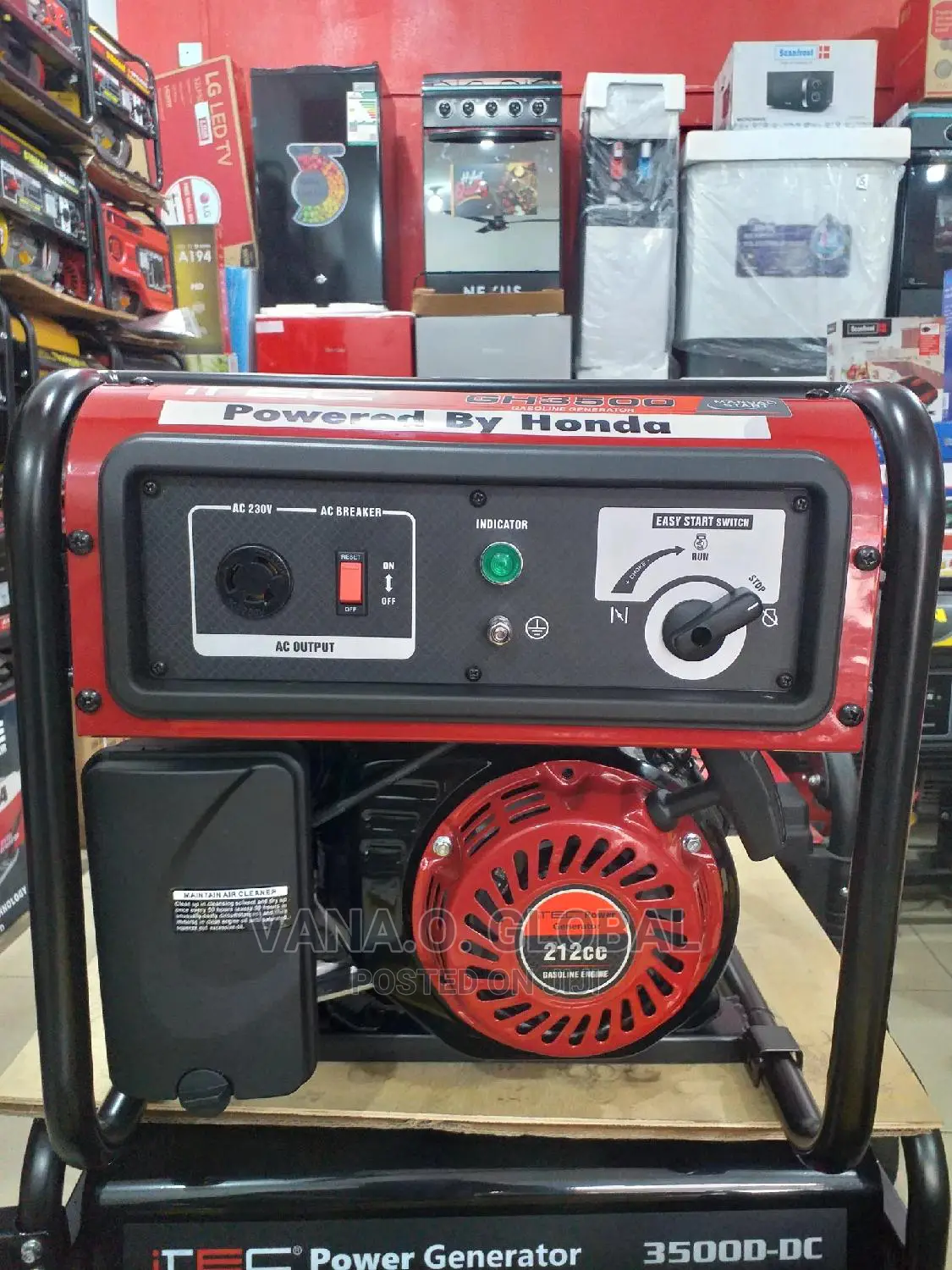 Honda Powered I Tec Generator