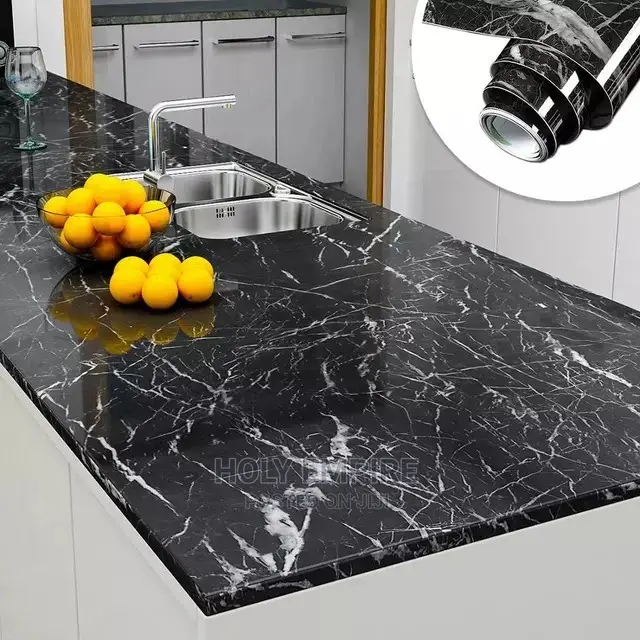 Wallpaper Oil-Proof Waterproof Kitchen Cabinets Wall Sticker