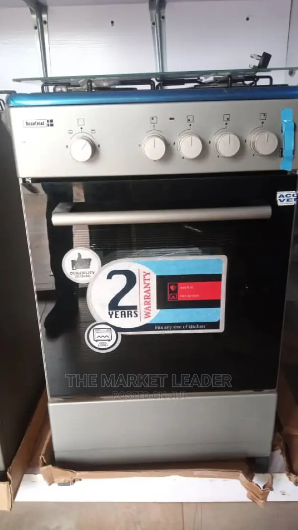 Scanfrost 3gas Burner Cooker With Electric Plate SFC-5312s