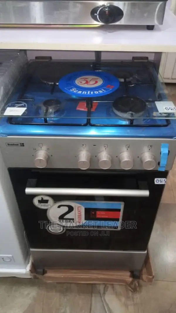 Scanfrost 3gas Burner Cooker With Electric Plate SFC-5312s