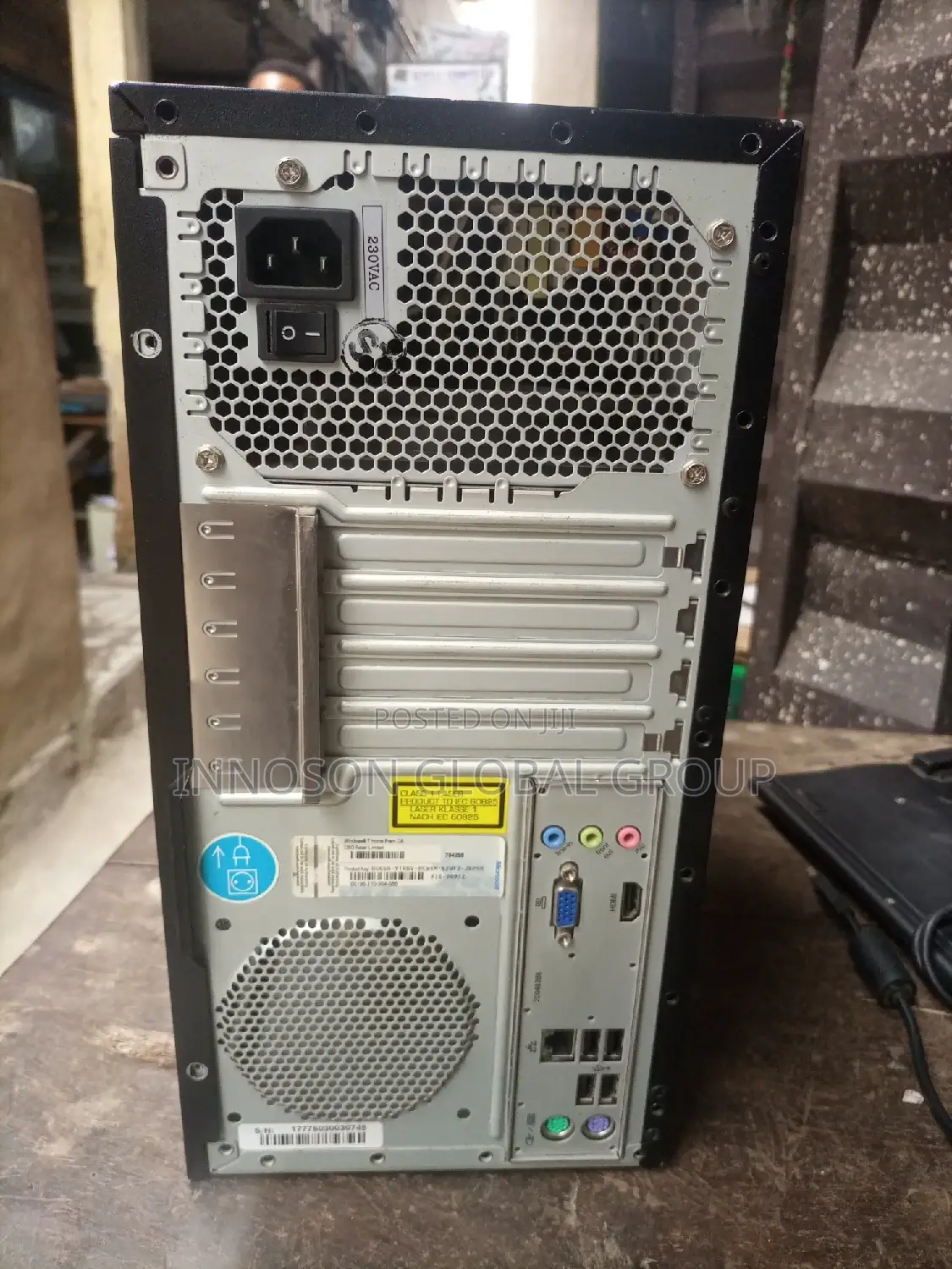 Desktop Computer Advent DT1308 8GB Intel Core I7 HDD 500GB