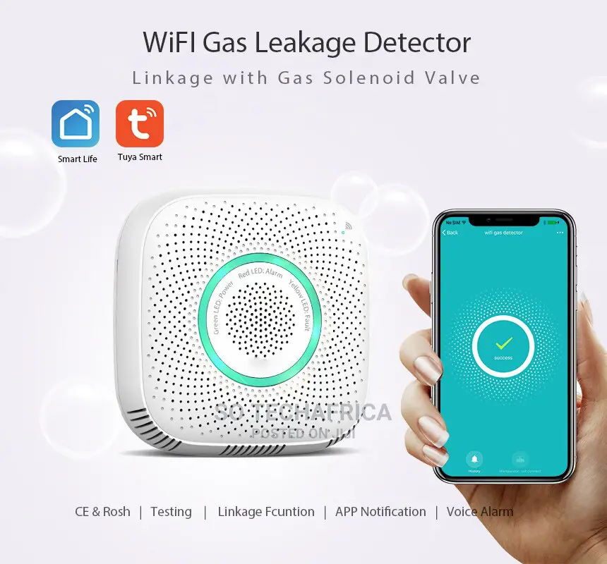 WIFI Combustible Gas Detector
