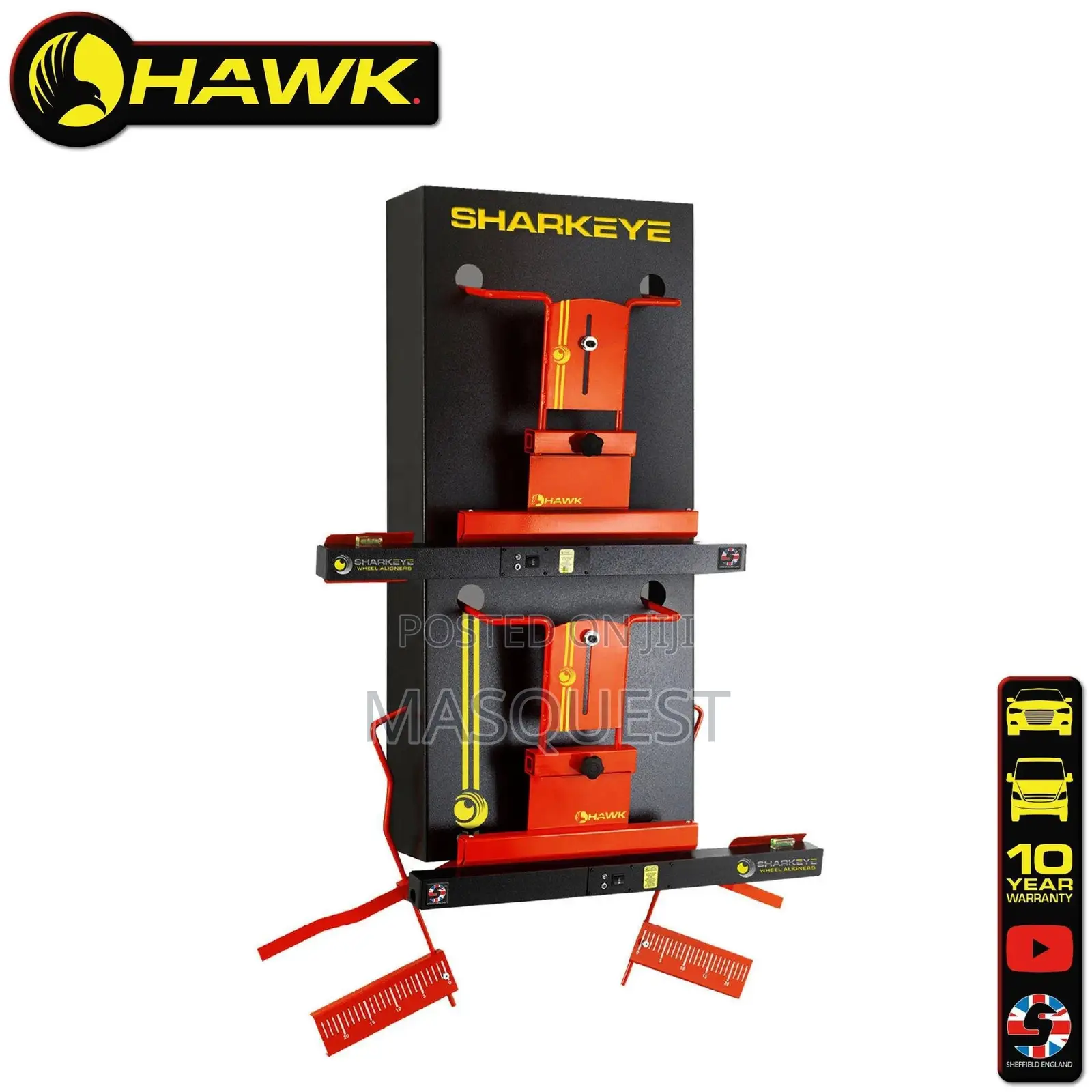 Quicktrak Sharkeye Hawk 4 Wheel Laser Aligner