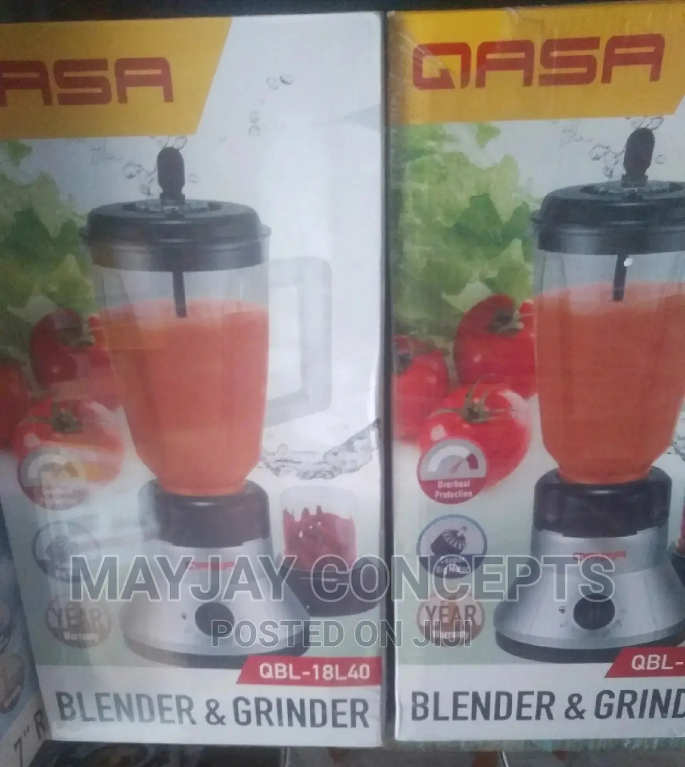 Qasa 2L Electric Blender and Grinder-350watts