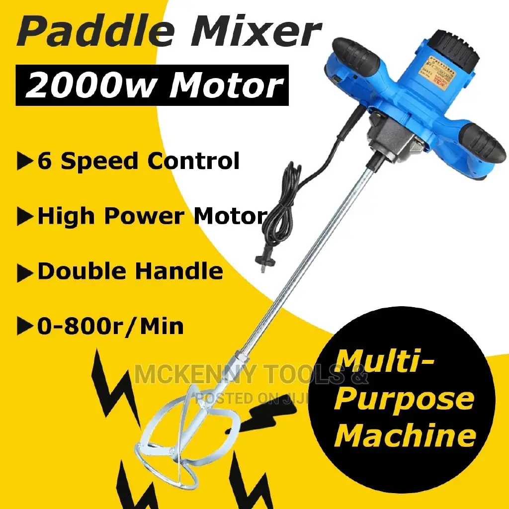 Industrial Electric Mixer Machine Paint Concrete Cement