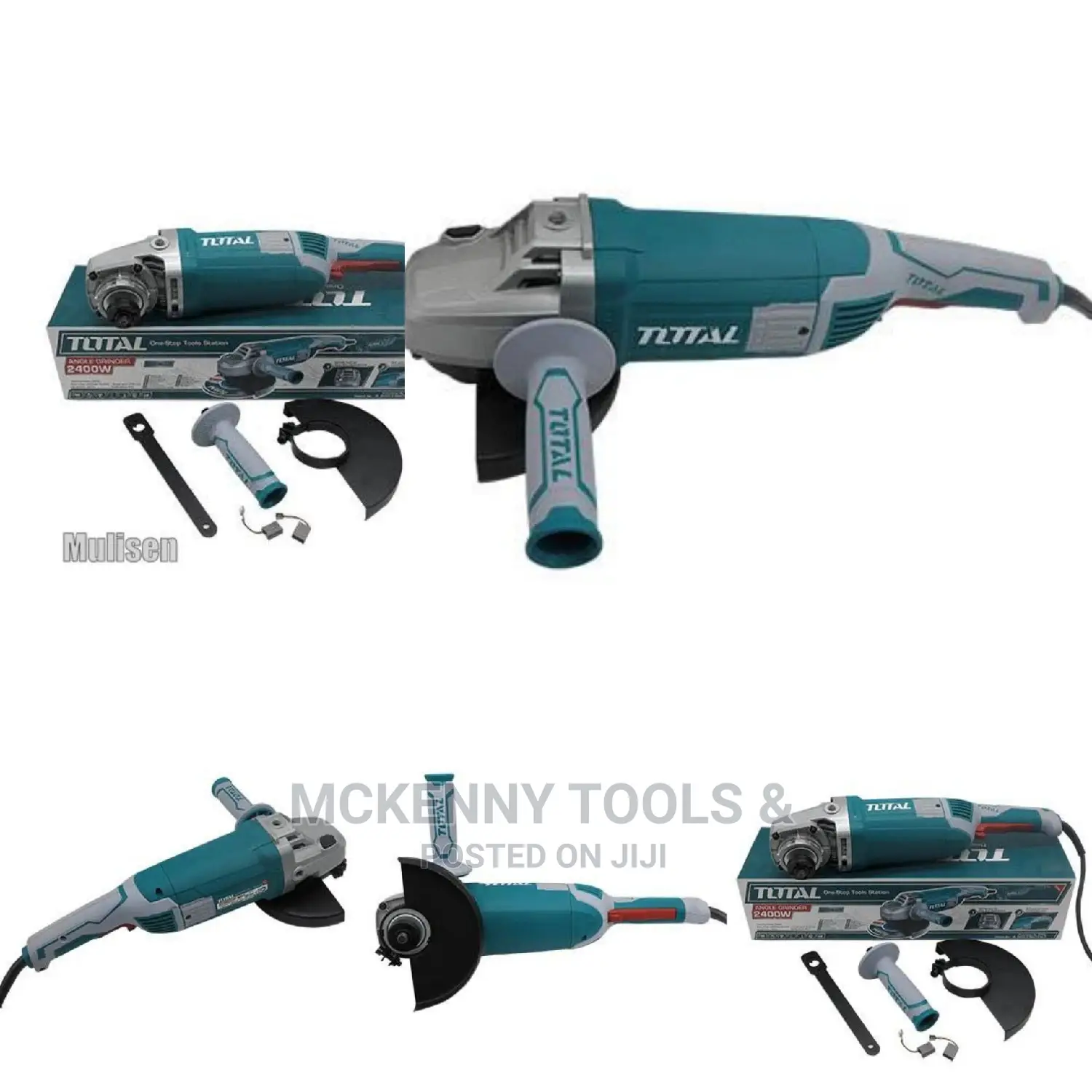 Total Angle Grinder 2400W Tg1251806 Light Green