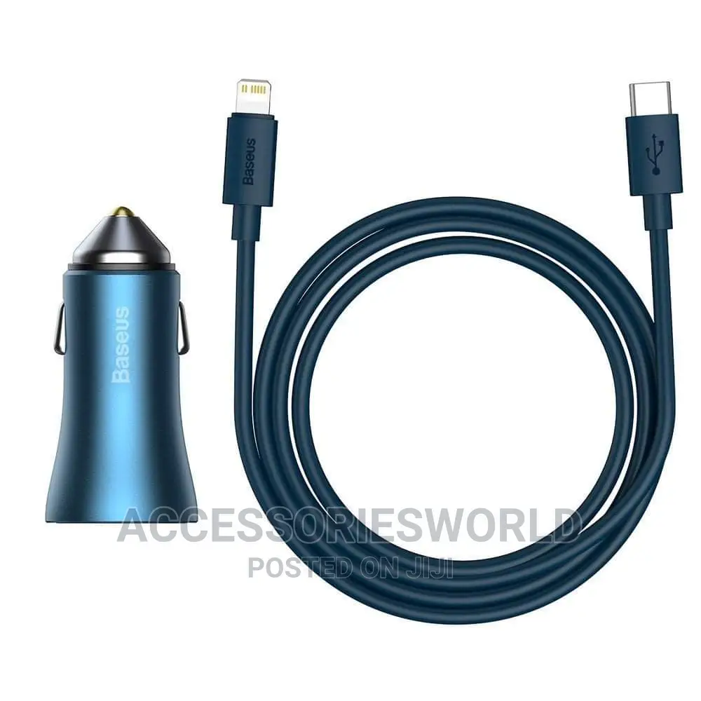 Baseus Golden Contactor Pro 40W USB + Type-C QC Car Charger