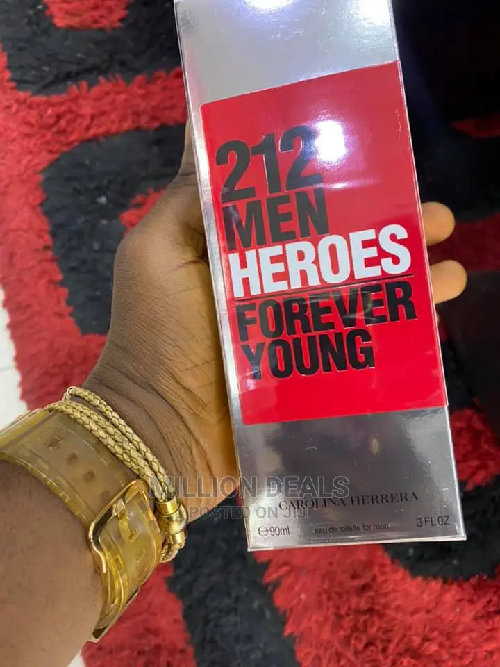 Carolina Herrera 212 Men Heroes Forever Young Men Perfume 90