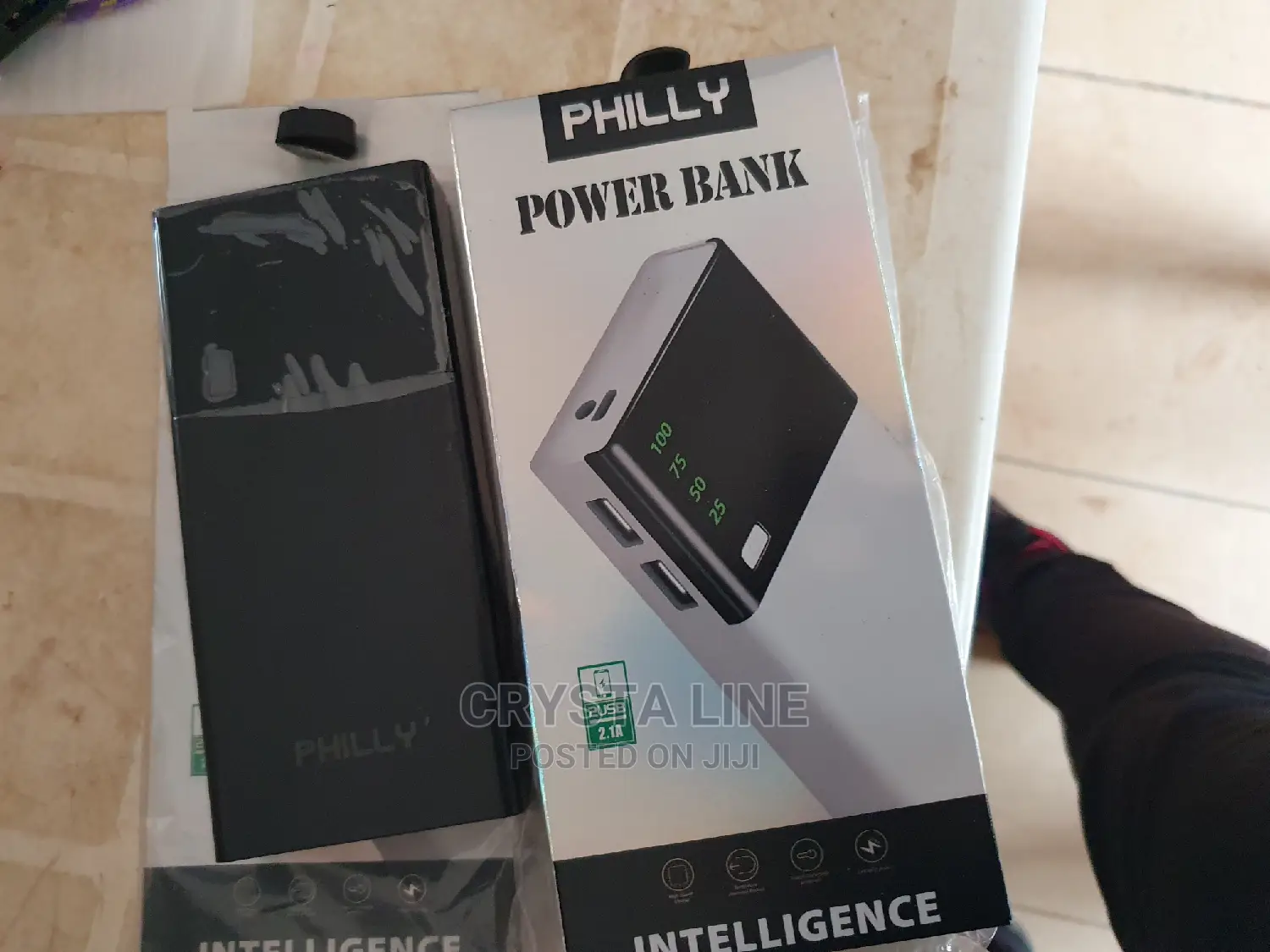 20000 Mah Philly Power Bank Two USB Charging Ports