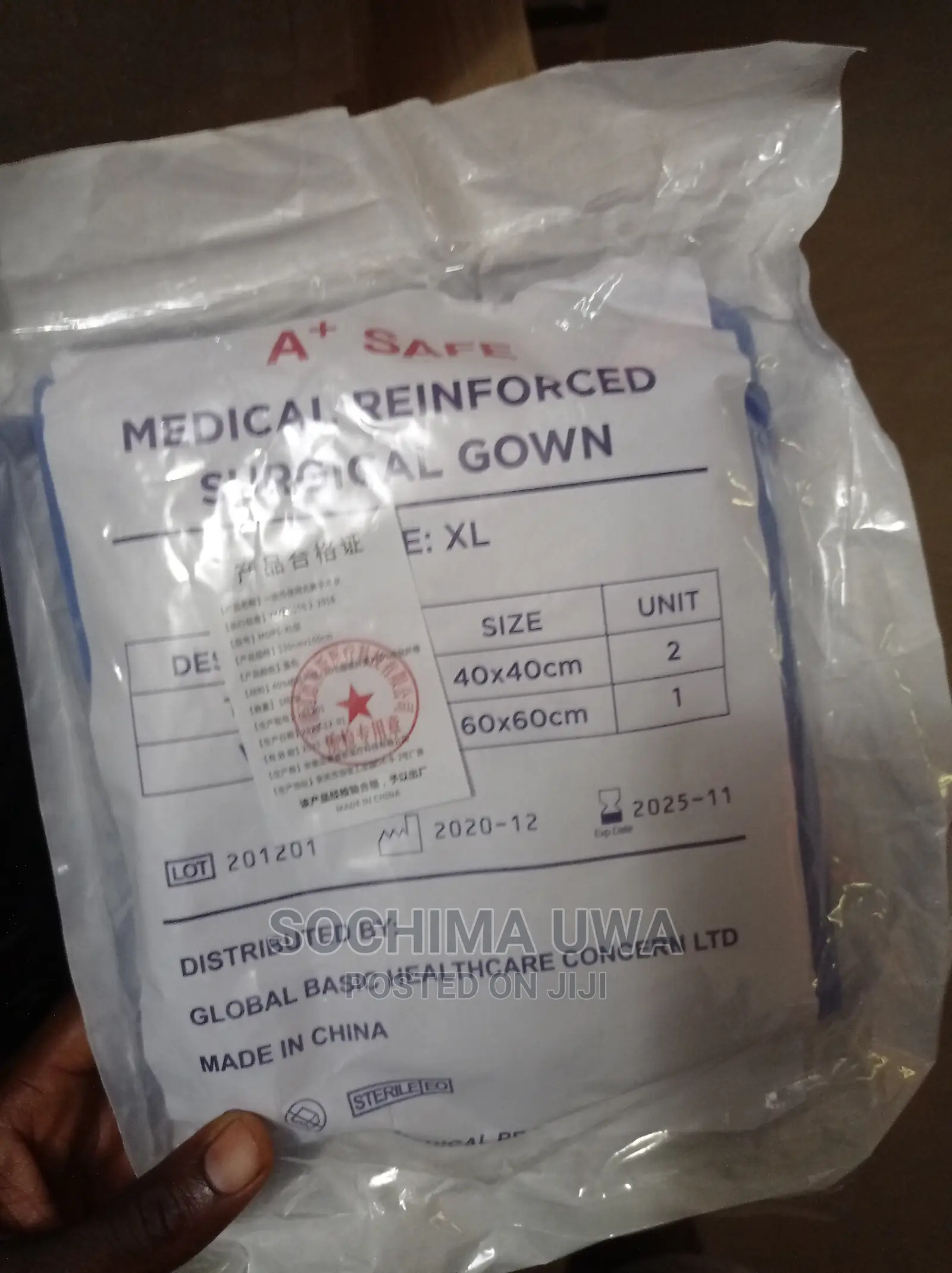 Reinforced Surgical Gown