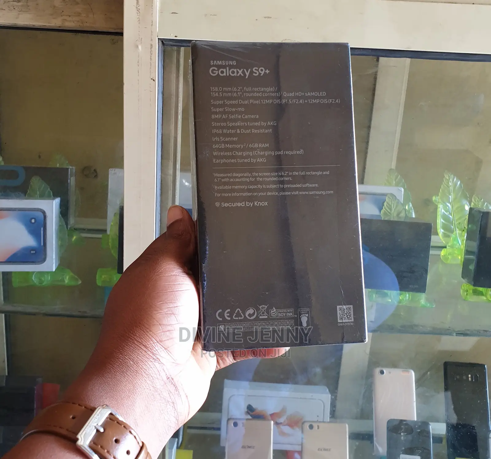 New Samsung Galaxy S9 Plus 64 GB Black