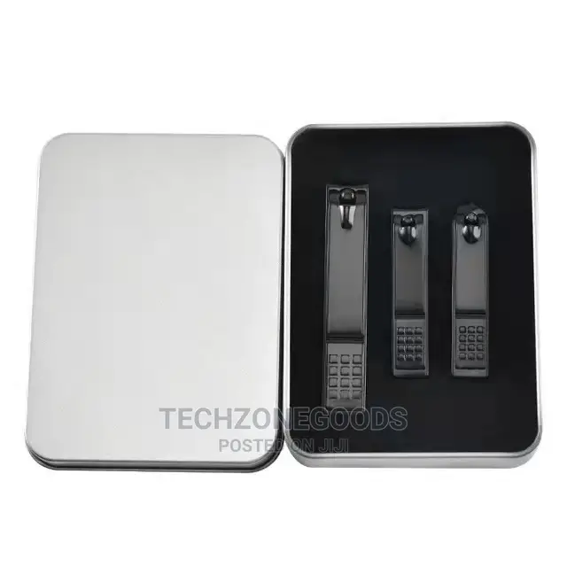 Luxury Manicure Set (Matte Black Stainless Steel )