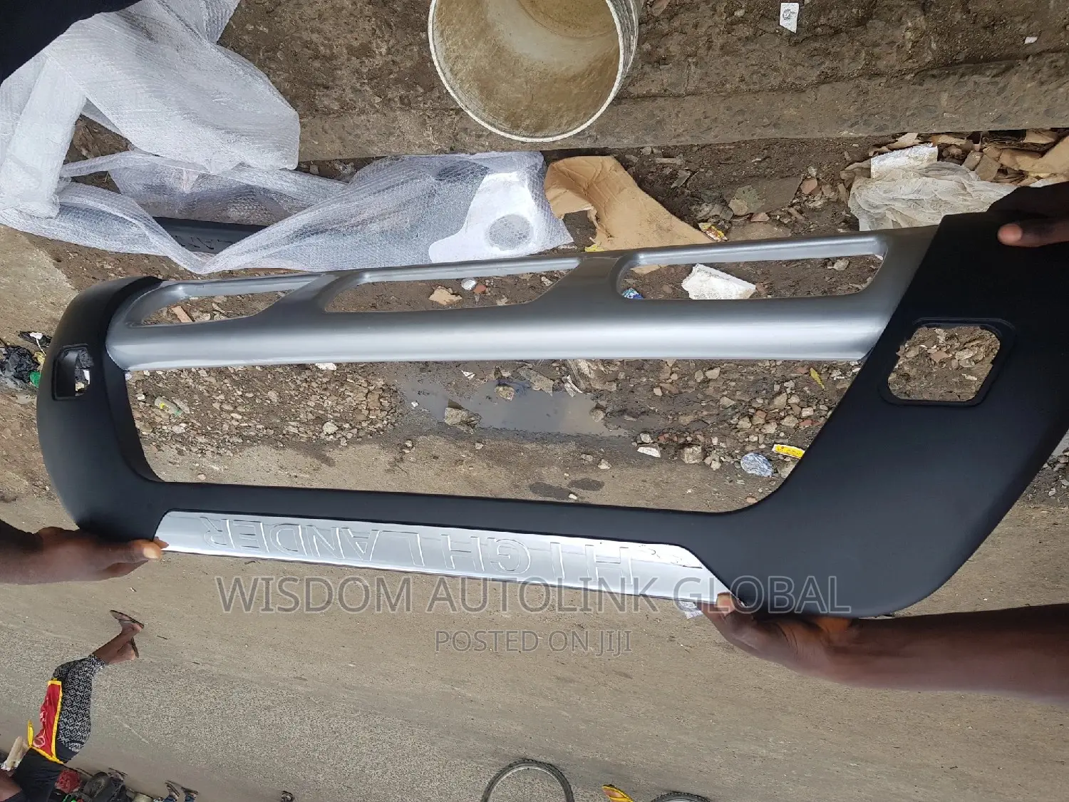 Front Back Bumper Fibre or Attachment for Highlander 2009