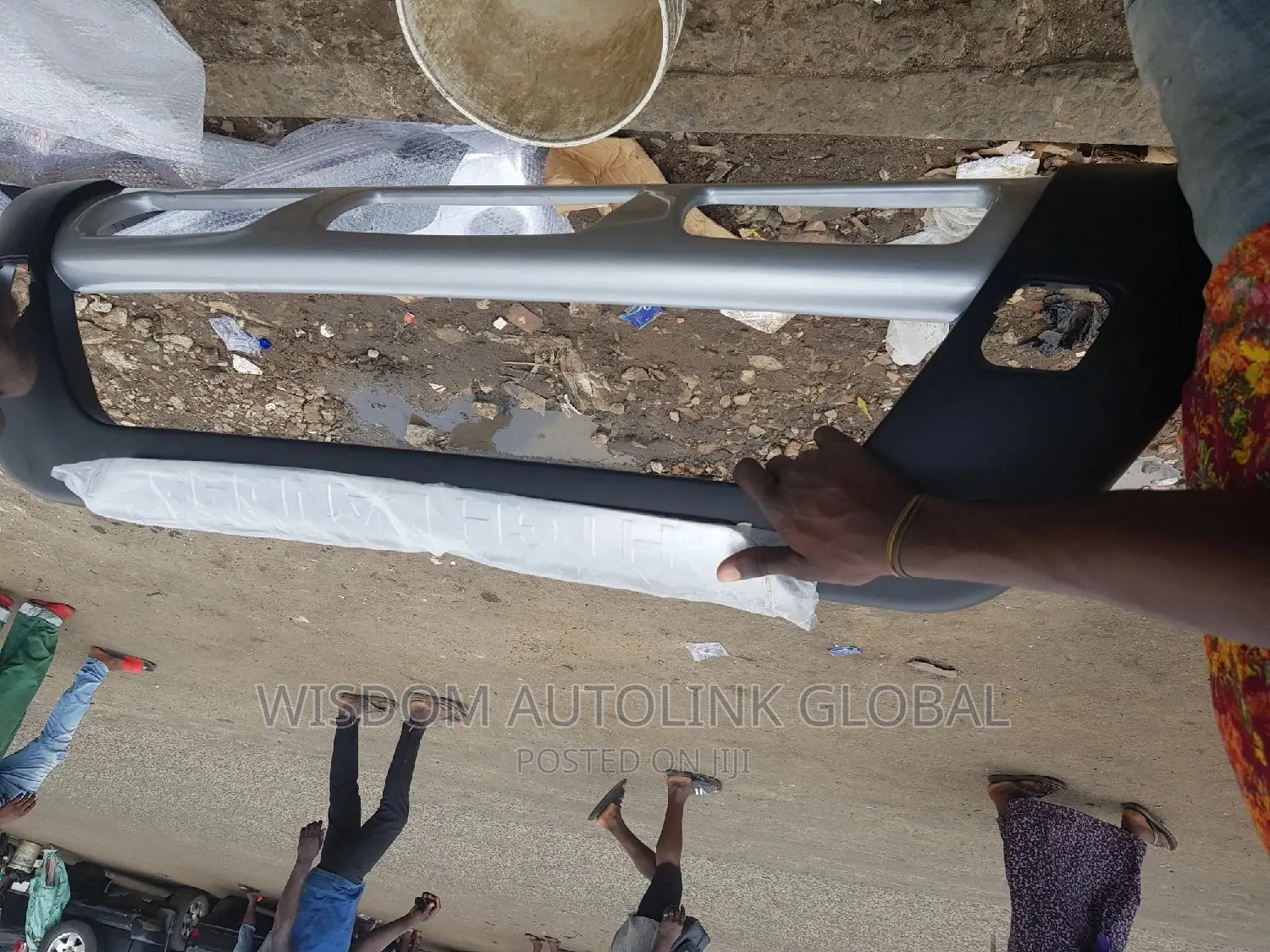 Front Back Bumper Fibre or Attachment for Highlander 2009