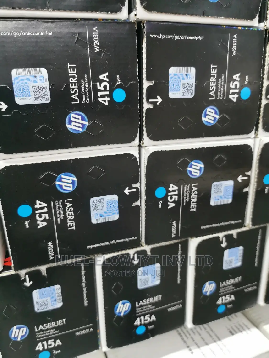 HP 415A Cyan Original Laserjet Toner Cartridge(W2031A)