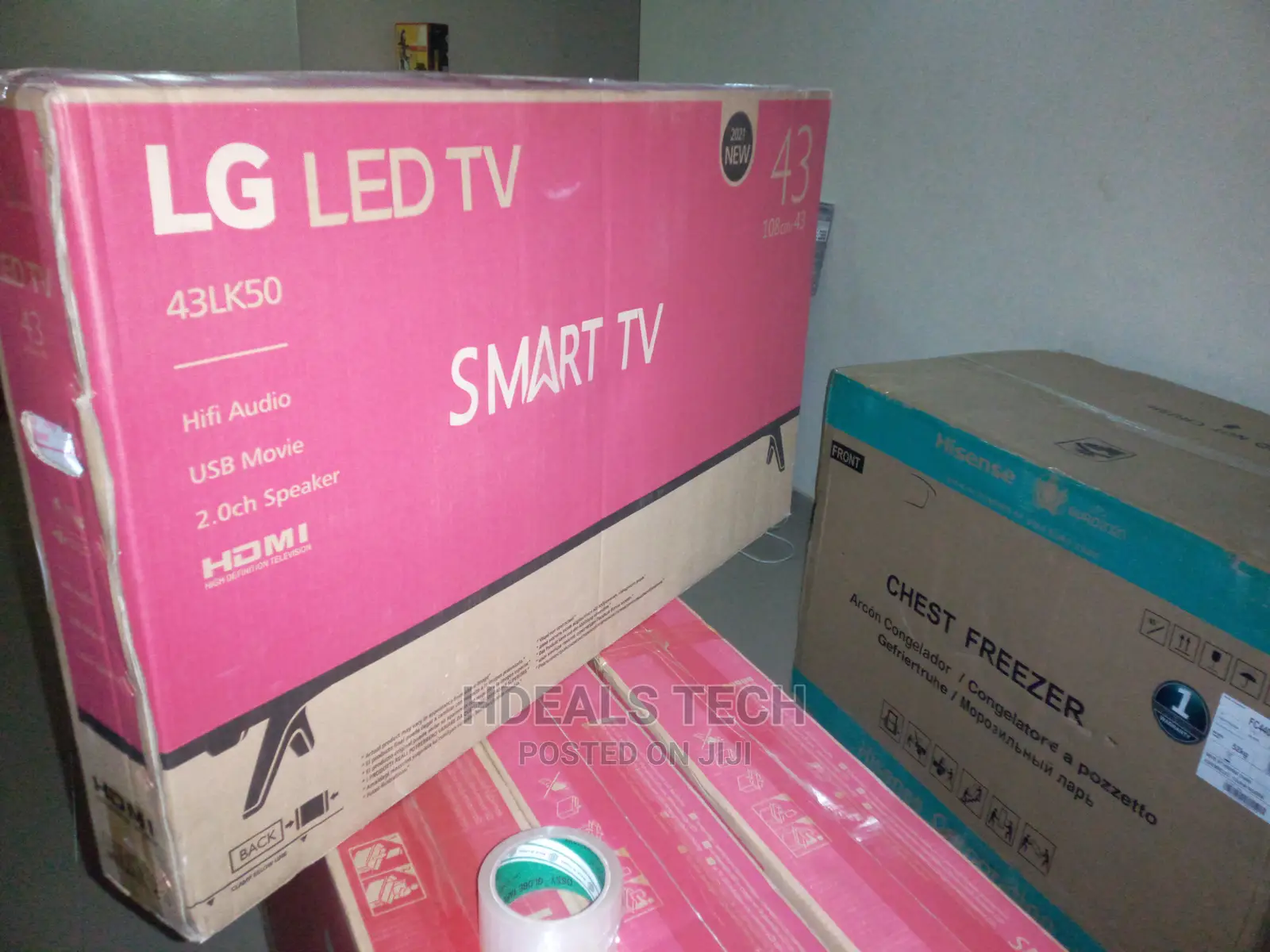 LG 43" Android Smart Internet Enabled TV With Wireless