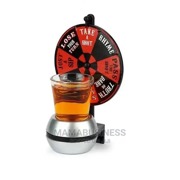Wheel of Shots Drink and Be Merry Drinking Game
