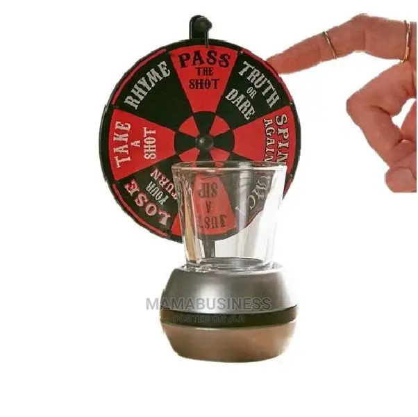 Wheel of Shots Drink and Be Merry Drinking Game