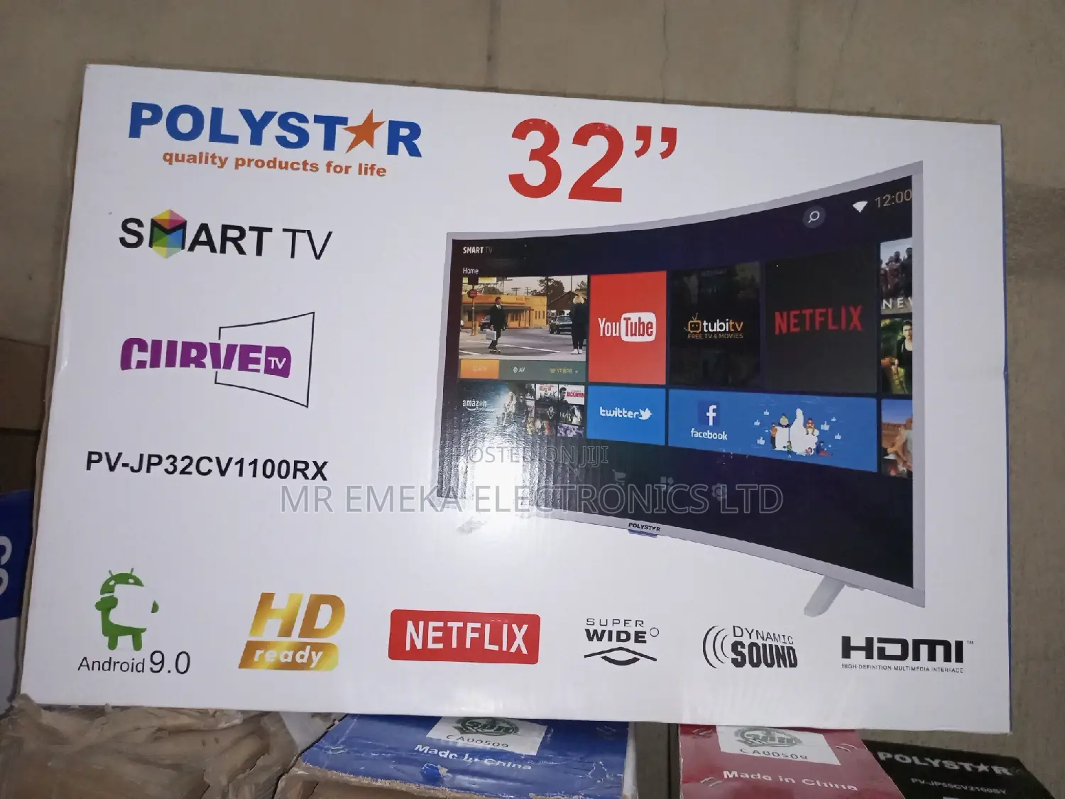 Polystar 32 Inches Smart Curve