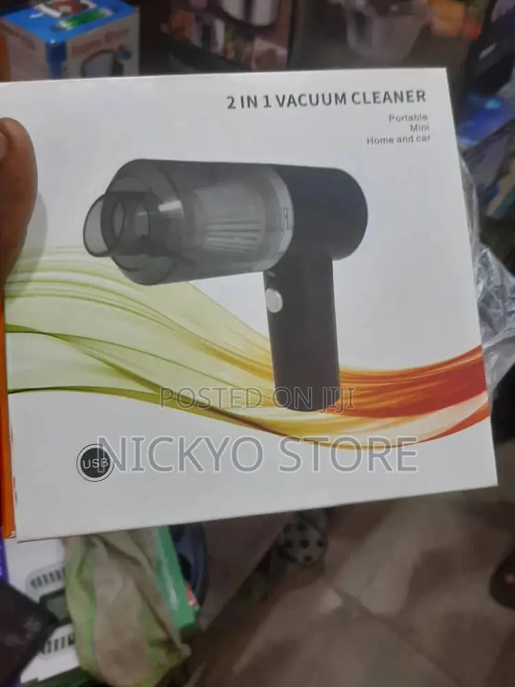 2 in 1 Rechargeable Vacuum Cleaner