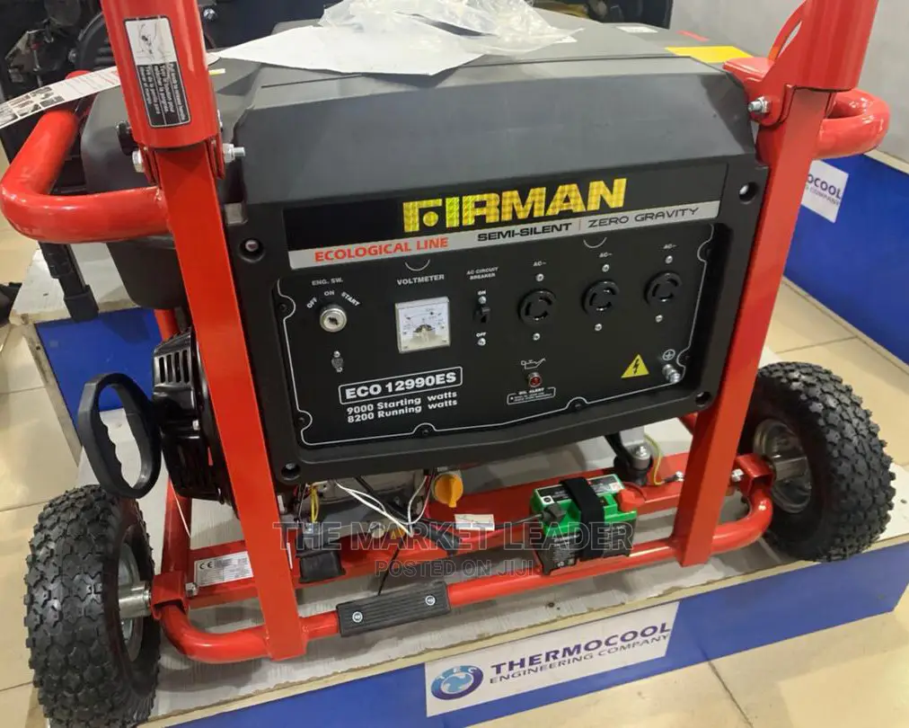 Sumec Firman Generator 9kva,Eco 12990er Remote With Tyre