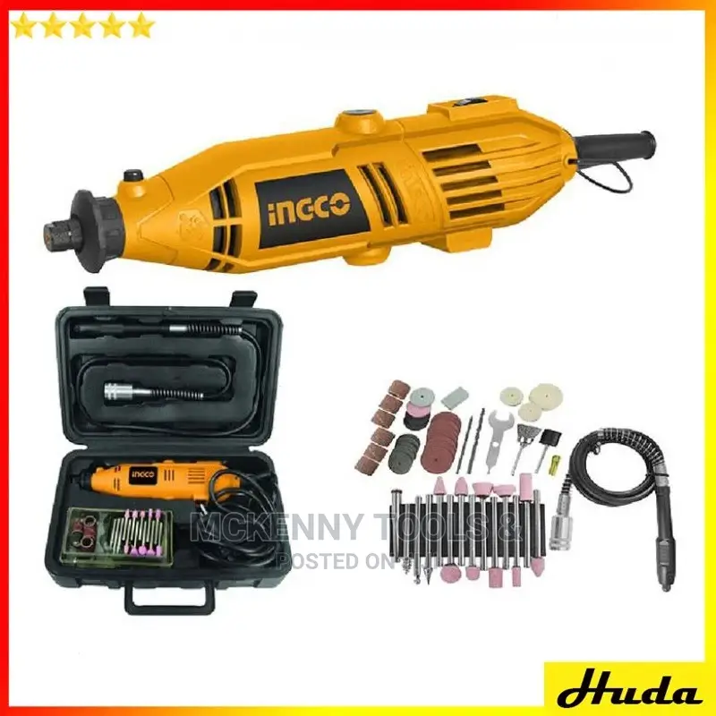 Mini Die Grinder Rotary 130W Tool Kit With 52pcs Accessories