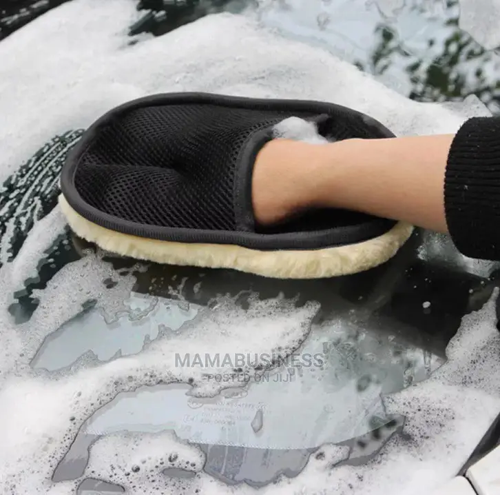 Microfiber Car Detailing Soft Glove Car Sponge