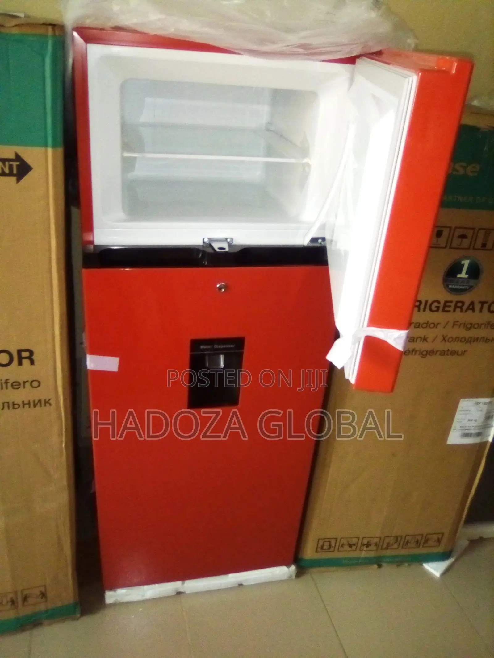 Hisense Top Mount 204L Refrigerator+Waterdispenser-Ref205drb