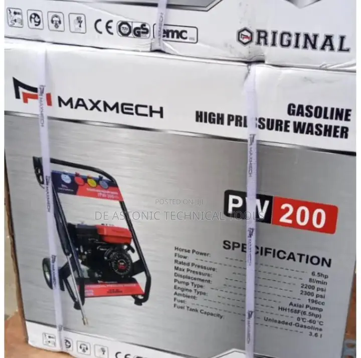 Maxmech Pressure Washer Machine 6.5hp