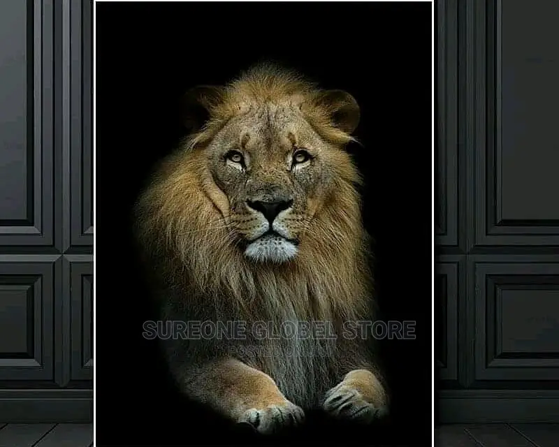 Lion Framed Artwork
