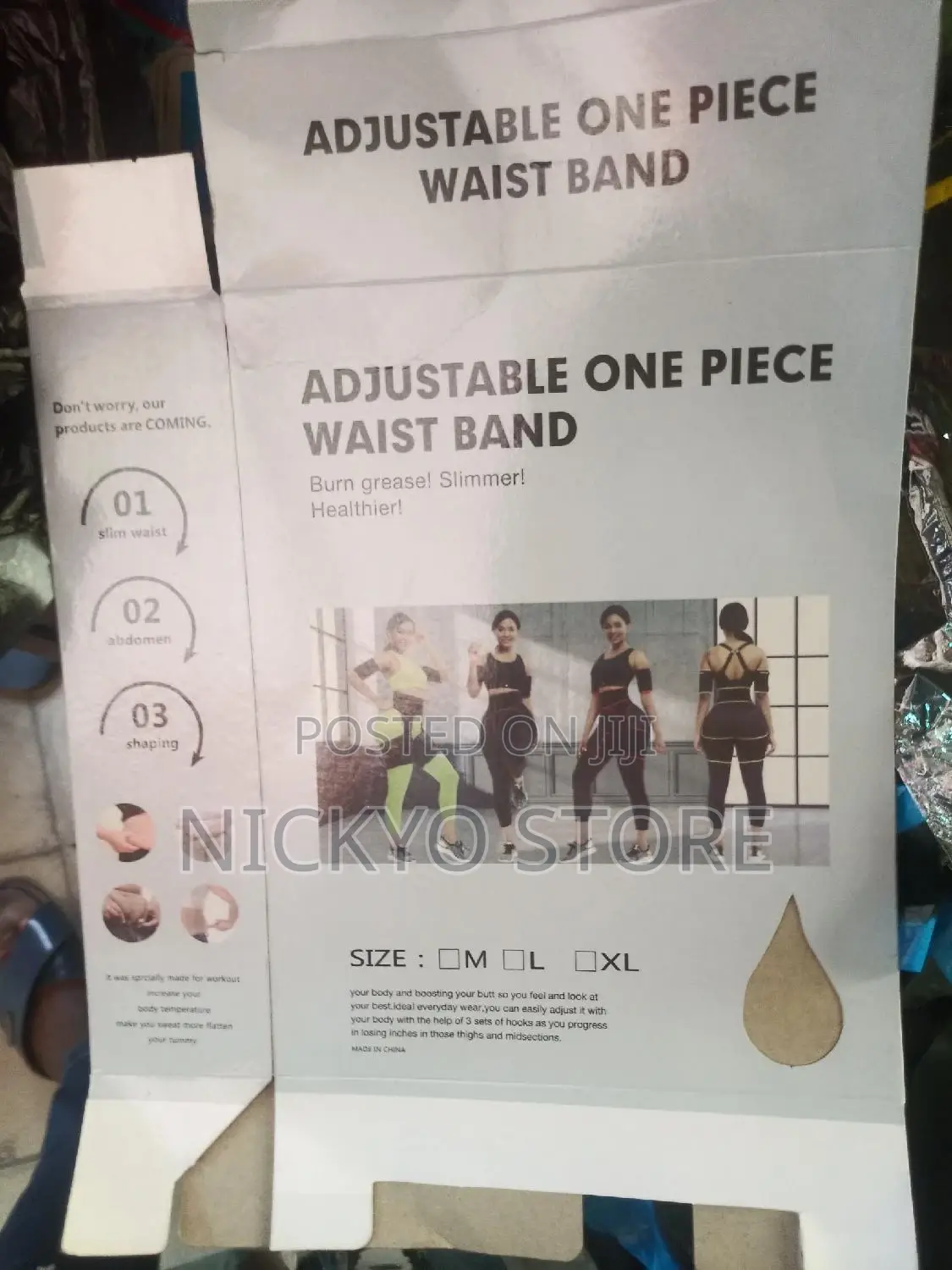Adjustable One Piece Waist Band