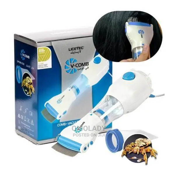 V-Comb Electric Head Lice Comb Removal Treatment