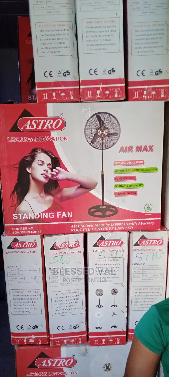 Astro Standing Fan 18 Inches