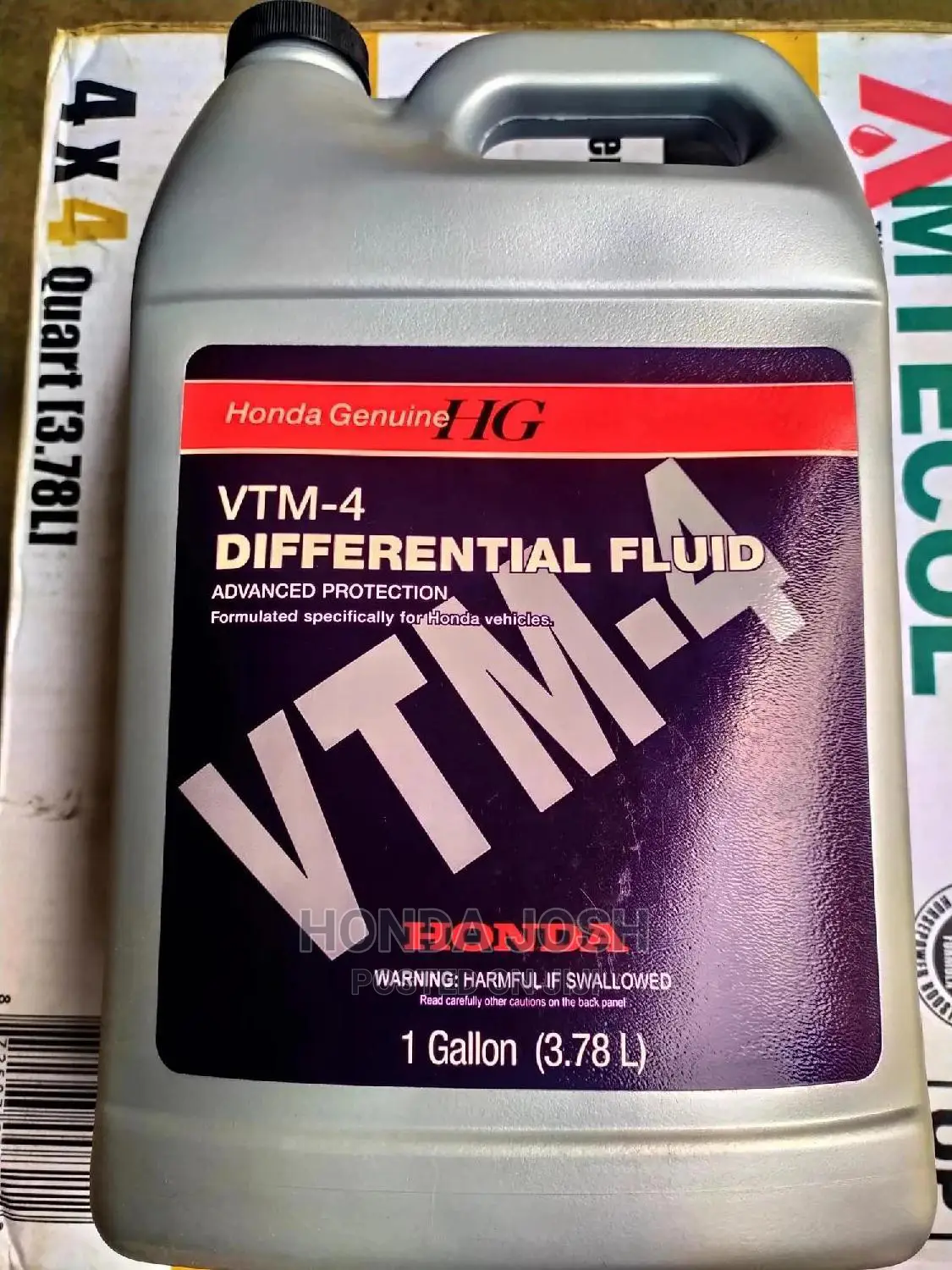 Vtm-4 Differential Fluid Axle Oil Honda And Acura(Original)