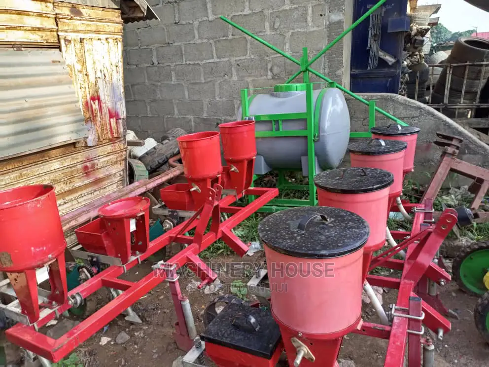 Planter With Fertilizer Applicator(Tractor Mounted)