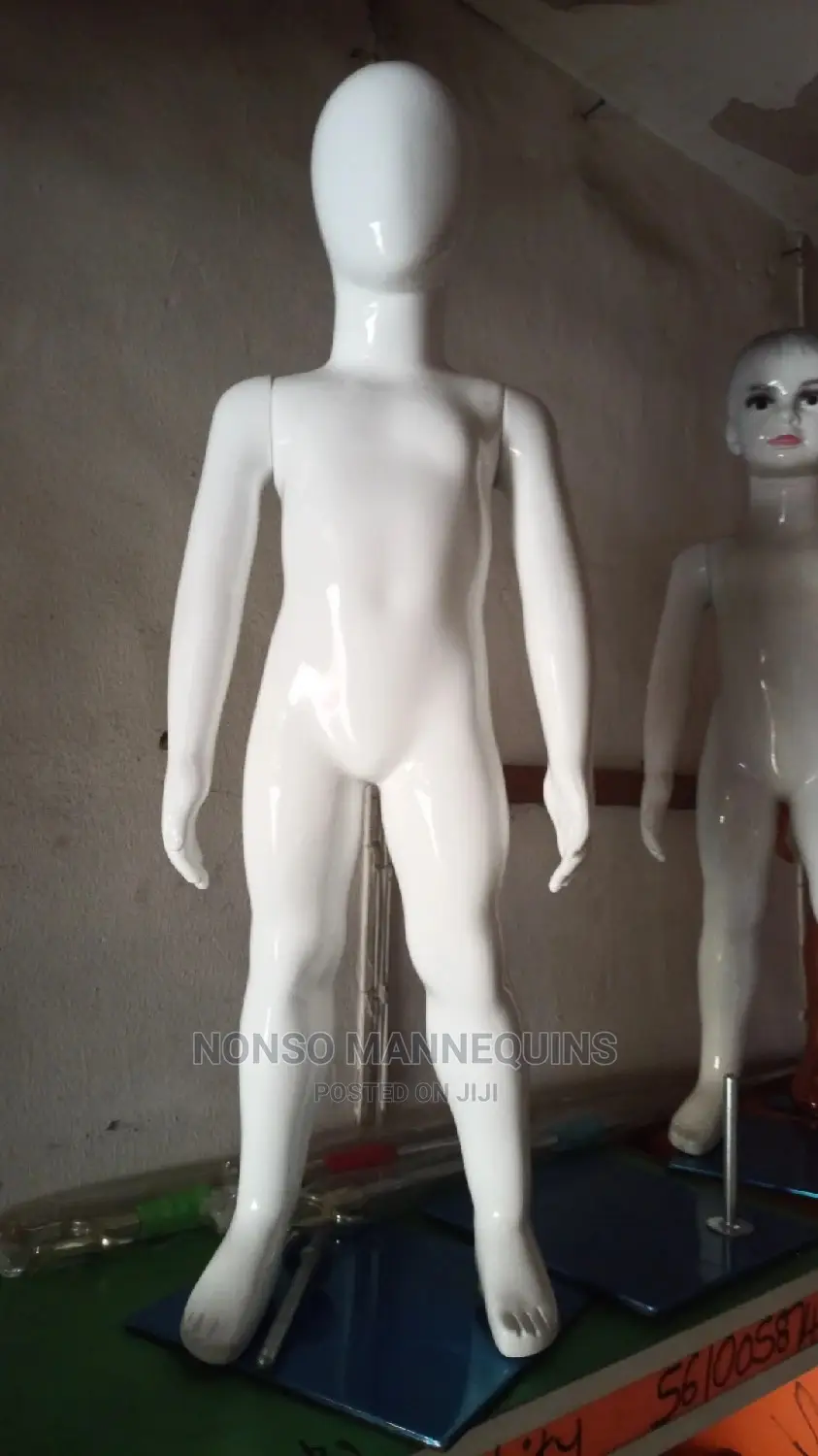 Age 1 to 3 Years Chrome Display Mannequins