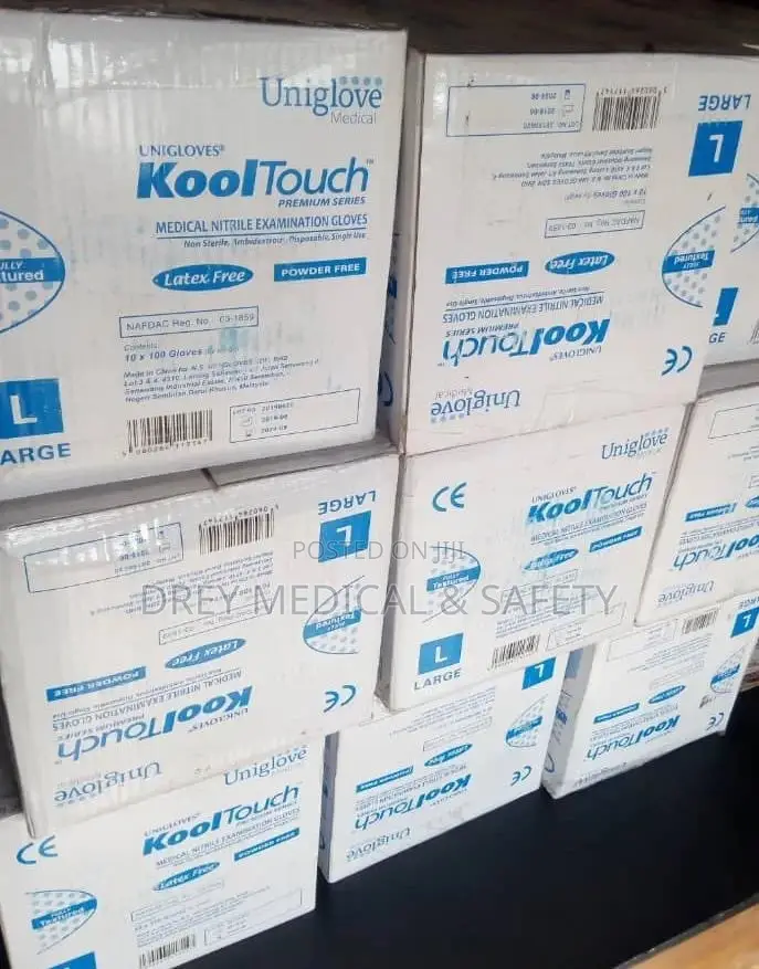 Kool Touch Nitrile Gloves