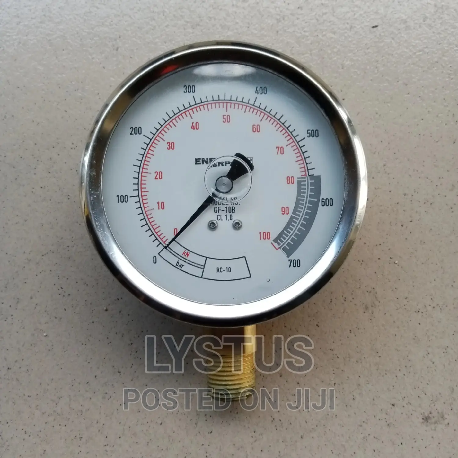 0-700bar (0-100kn) Enerpac Model No. GF-10B Pressure Gauge