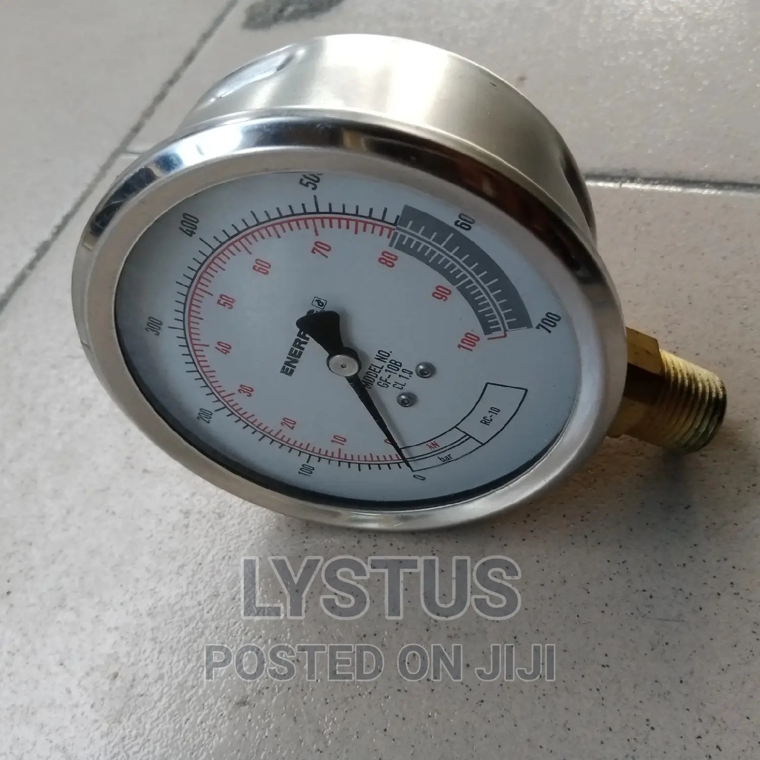 0-700bar (0-100kn) Enerpac Model No. GF-10B Pressure Gauge