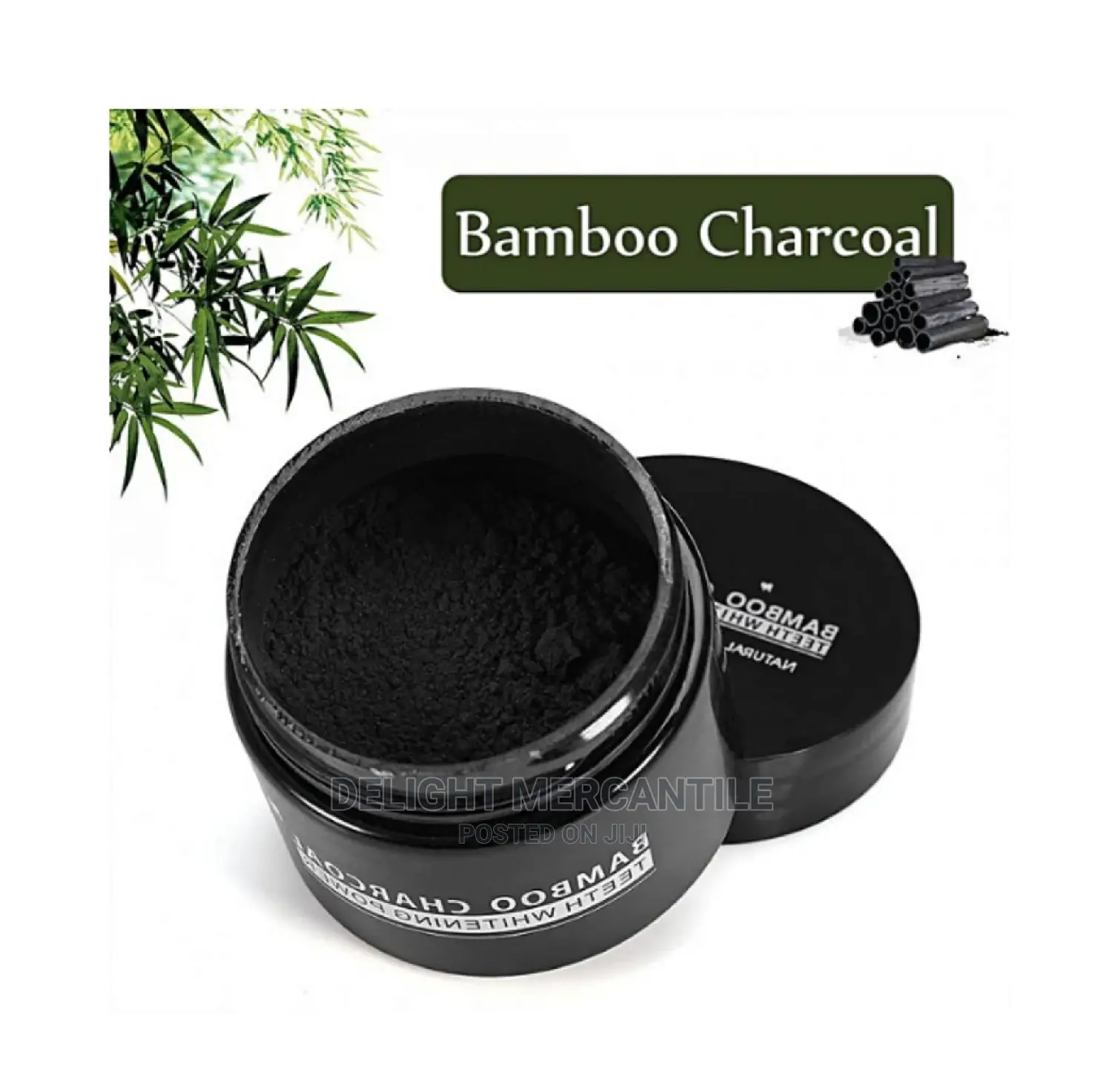 Teeth Whitener Organic Charcoal Natural Whitening Powder