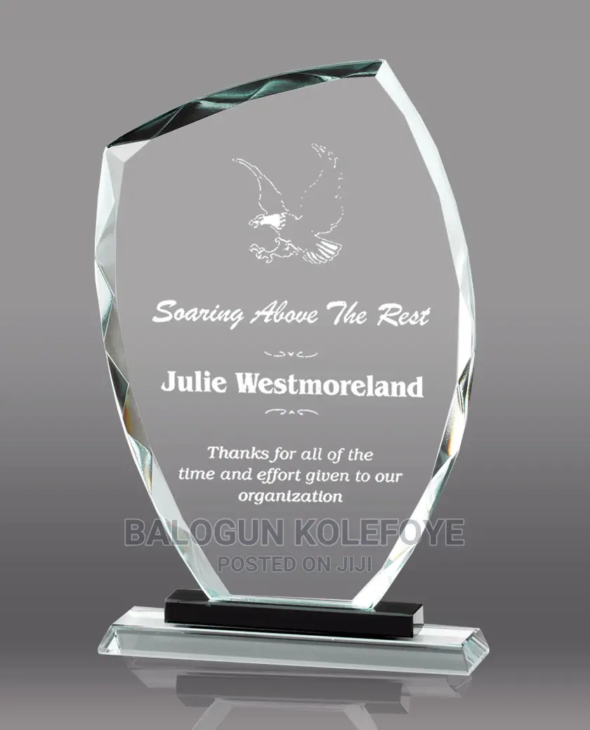 Acrylic Award, Crystal Award, Wood Plaque, Trophy, Medal